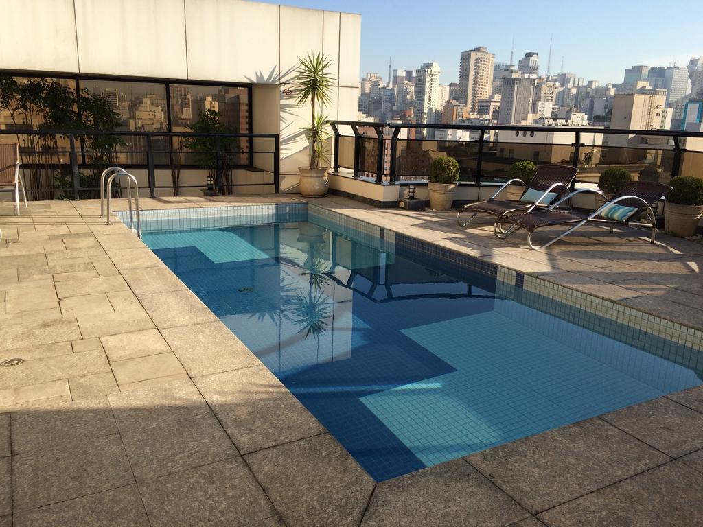 Apartamento Flat Nos Jardins San Paolo Esterno foto